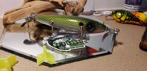 Ez's 5 hook Handcrafted Wooden Topwater (Bayou Minnow) – EZs Lures