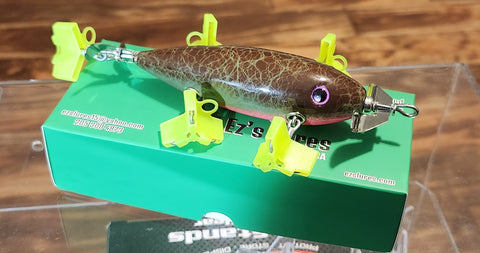 bend of the river fishing lures Ez's Handcrafted wooden reproduction South Bend Surf Oreno 5 Hooks – EZs Lures