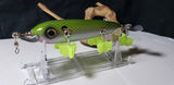 Ez's 5 hook Handcrafted Wooden Topwater (Bayou Minnow)