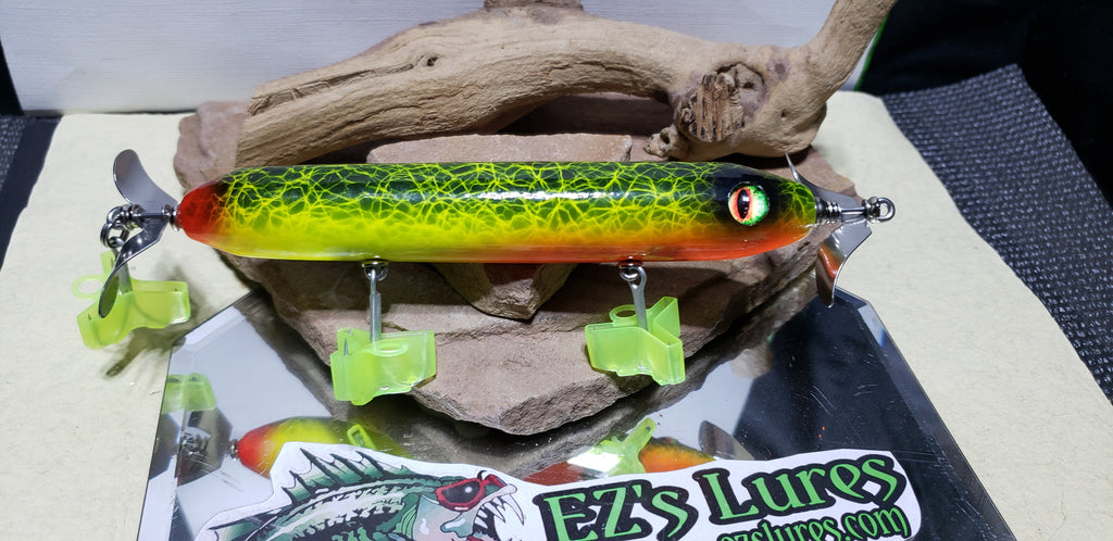 E'zs  6" Handcrafted topwater big game ripper