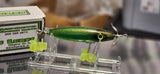 Ez's handcrafted wooden 4" Minnow topwater lure (Heddon Style Blades)