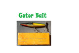 Ez's Wooden Reproduction Porter Bait Company Topwater Lure (GATOR BAIT)